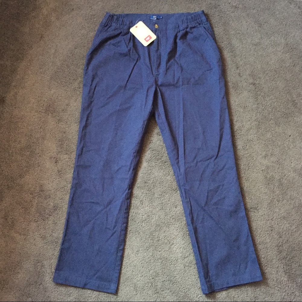 Cotton Traders Pleat Front Comfort Pants